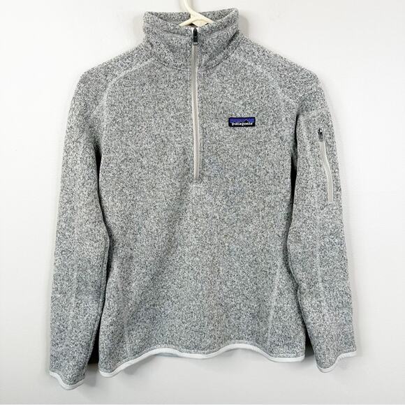 Patagonia Better Sweater Womens Small 1/4 Zip Slim Fit Pullover Gorpcore Jacket - Picture 1 of 8
